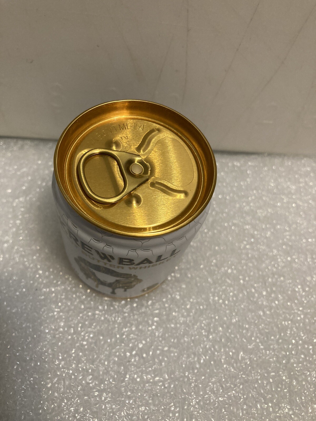 EMPTY SKREWBALL PEANUT BUTTER WHISKEY 100ML CAN. EMPTY. MAN CAVE DECOR