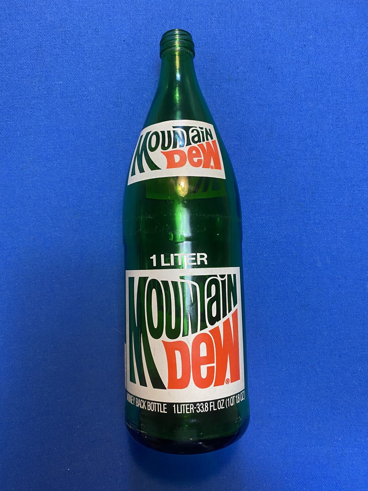 1979 1 Liter Mountain Dew Bottle