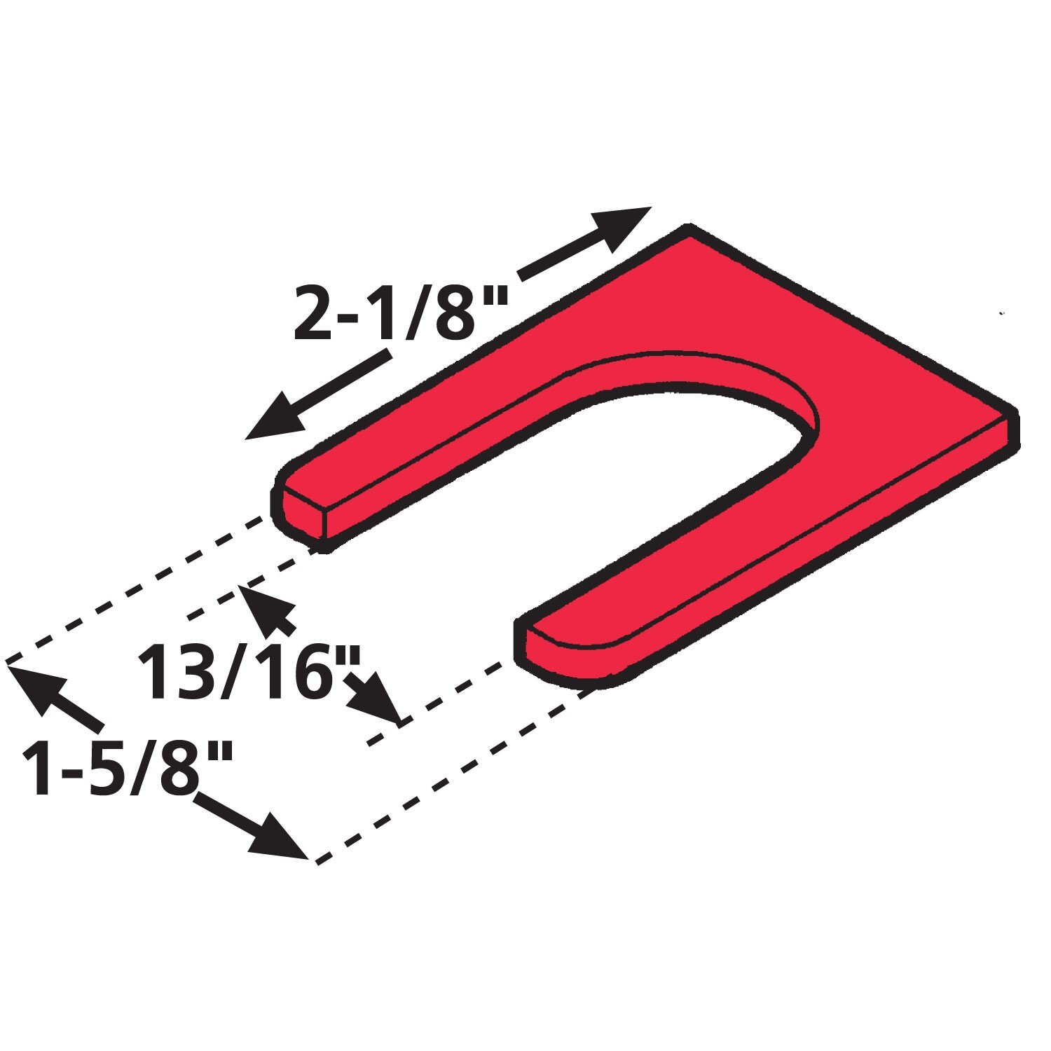 SPC 1/8'' Tandem Shim For Freightliner (100) - 35065