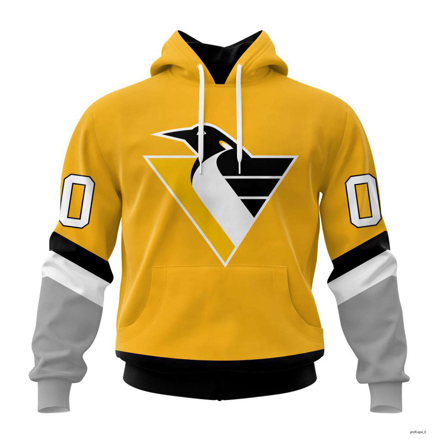 Personalized Pittsburgh Penguins Special Bold Design Hoodie Pullover