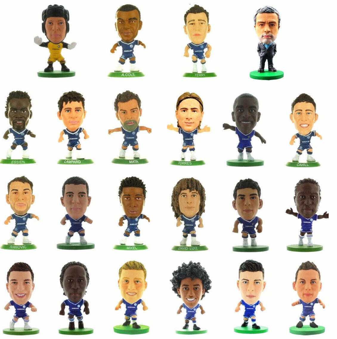 Soccer Starz Football Figure Terry Mourinho Hazard Willian Mata Lampard Essien