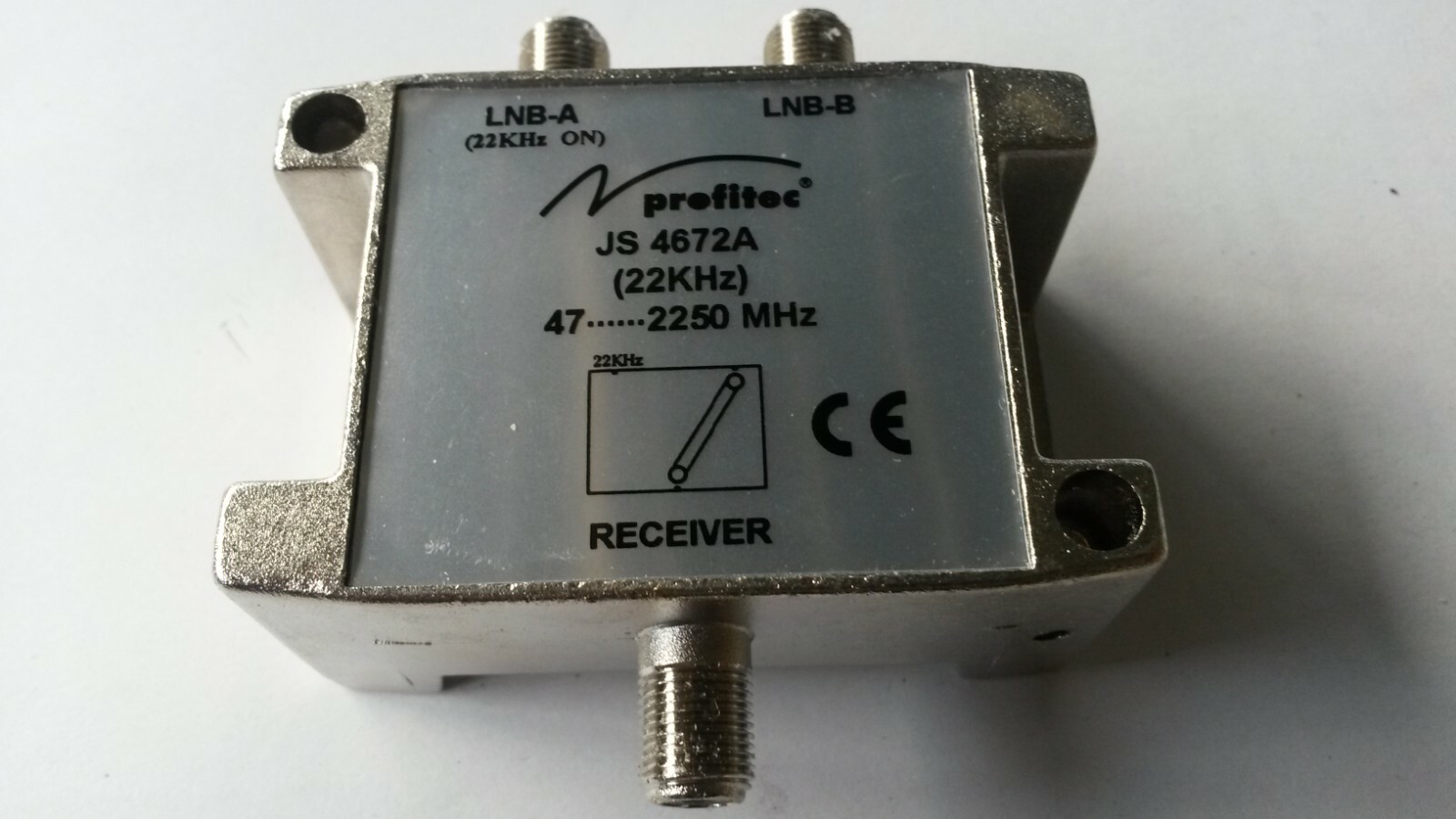 DiSEQ 22KHz LNB A LNB B 47 to 2250 MHz Top Quality Orig. Profitec for SAT