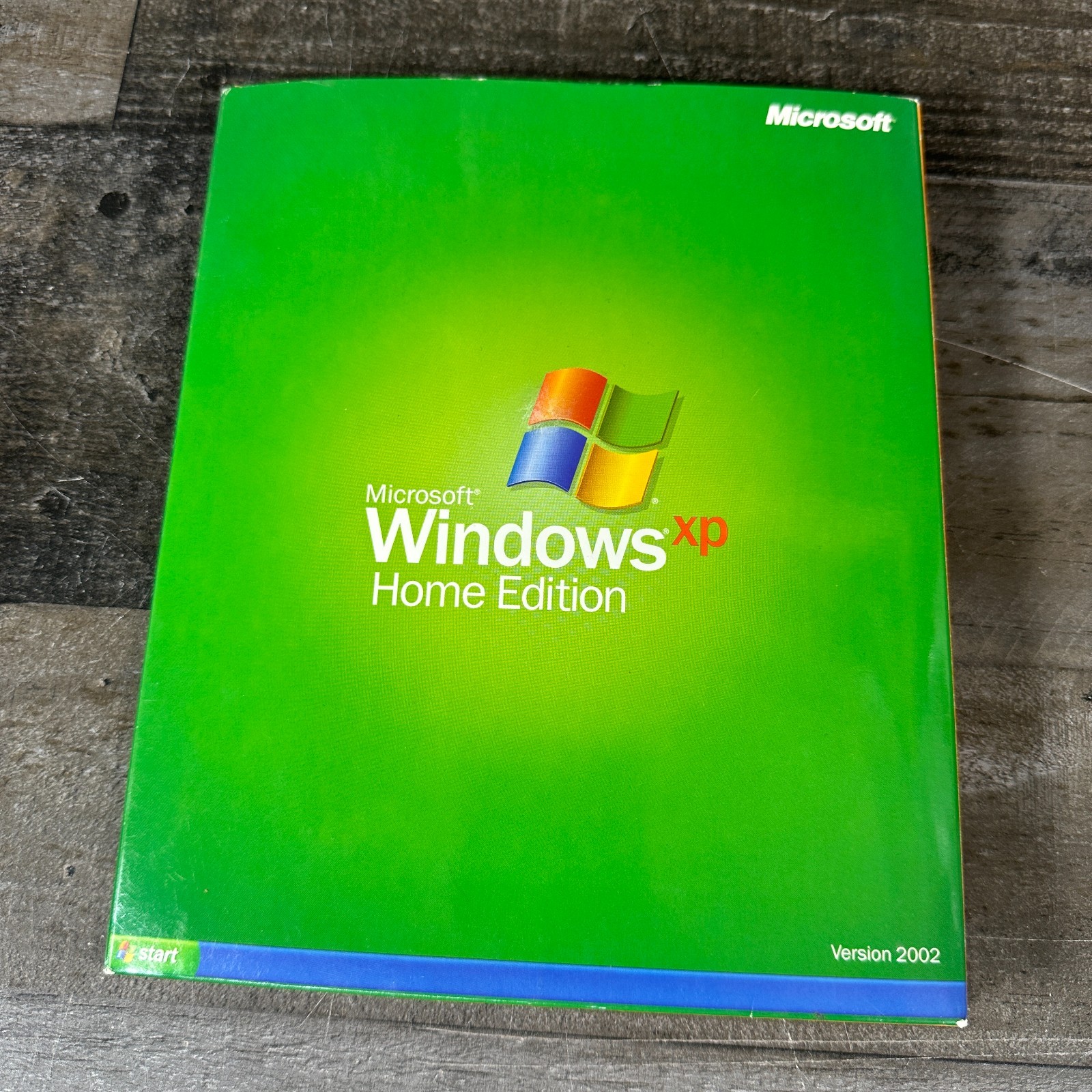 Microsoft Windows XP Home Edition CD Software Version 2002