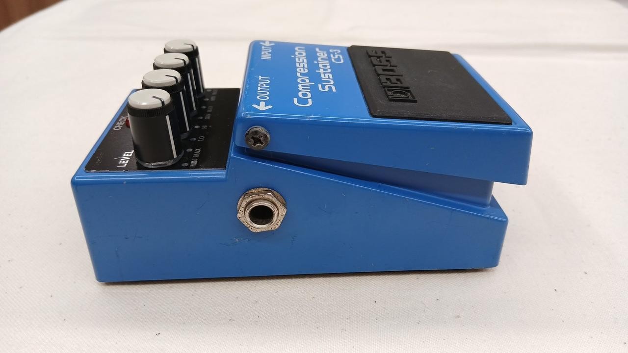 BOSS CS 3 Effects Pedal Compressor Guitar Gear Tested Genuine Authentic