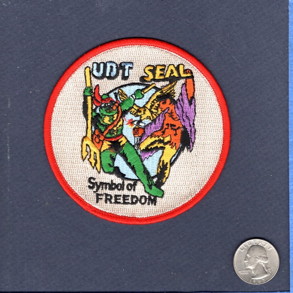 UDT Seal Team Symbol Of Freedom US Navy Special Forces Naval Unit Squadron Patch