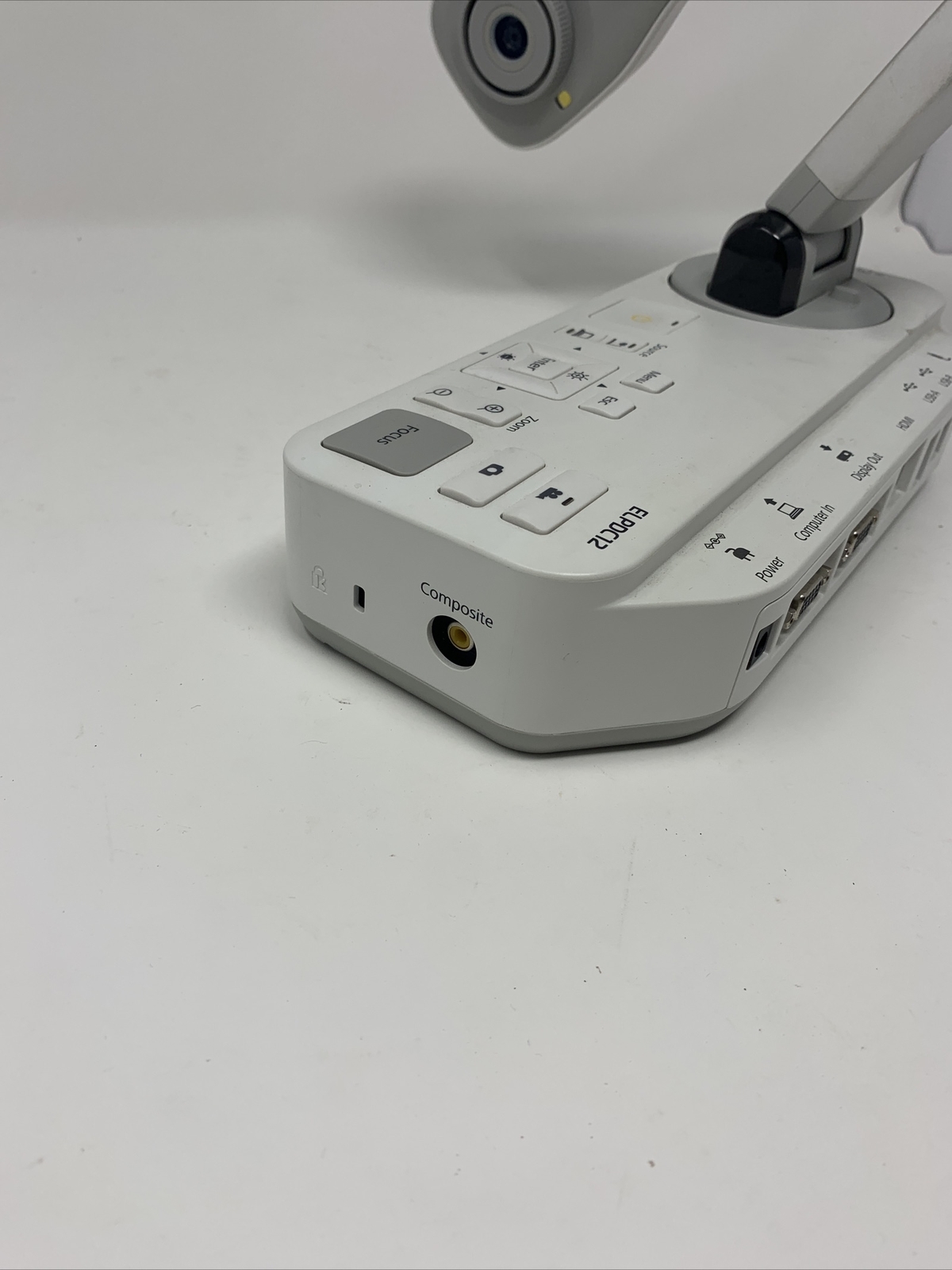 Epson document camera ELPDC-12 HDMI No power cord or remote sold not working