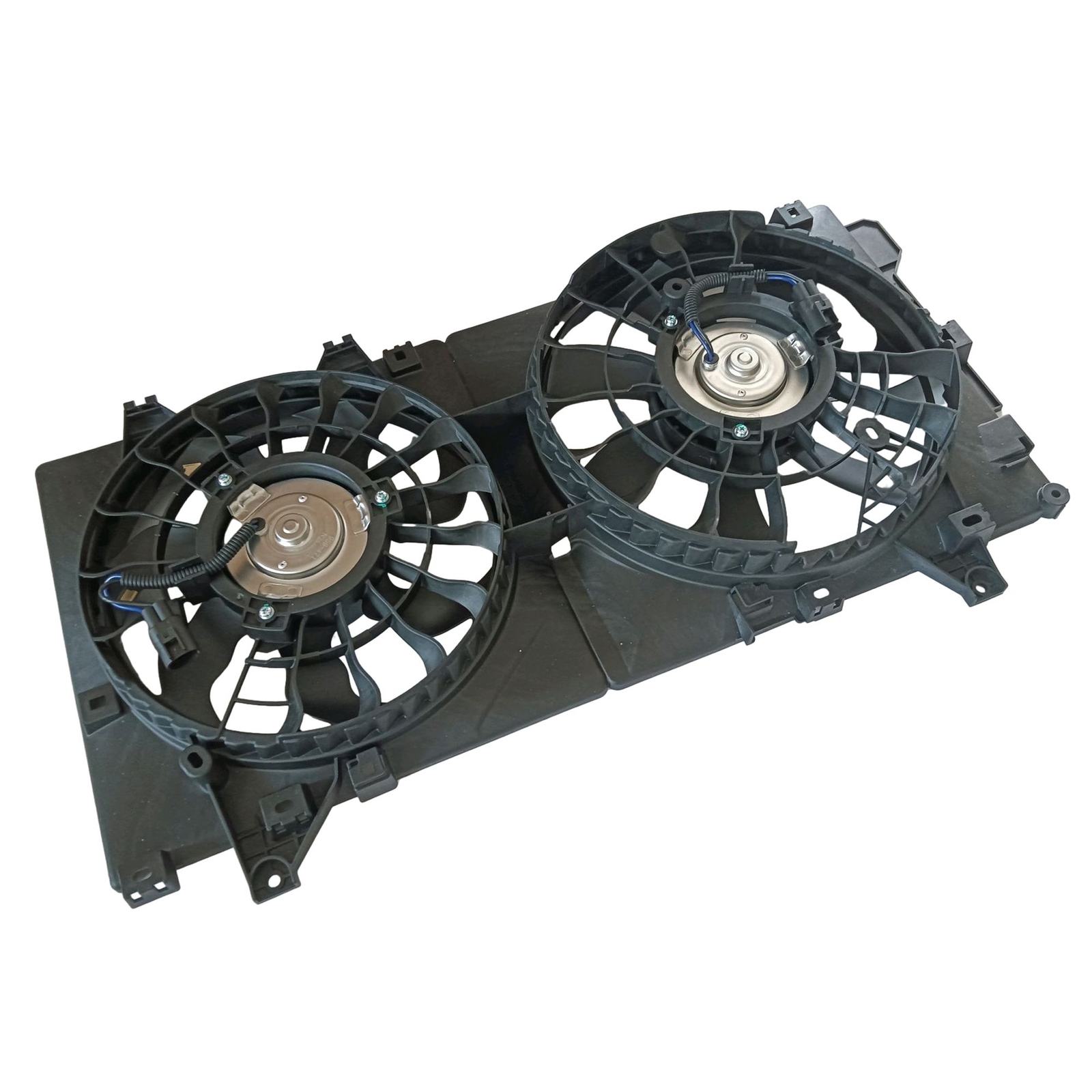 Dual Radiator Fan w/ Shroud Assembly For Mazda 3 L4 2.5L/2.0L 2014-2018