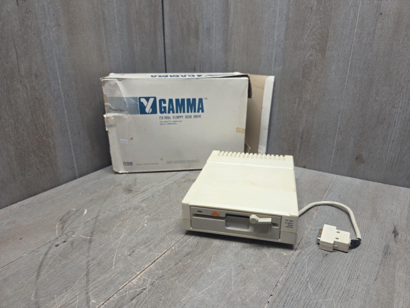 Vtech Apple Floppy Drive FD 100c Gamma Laser(Untested)
