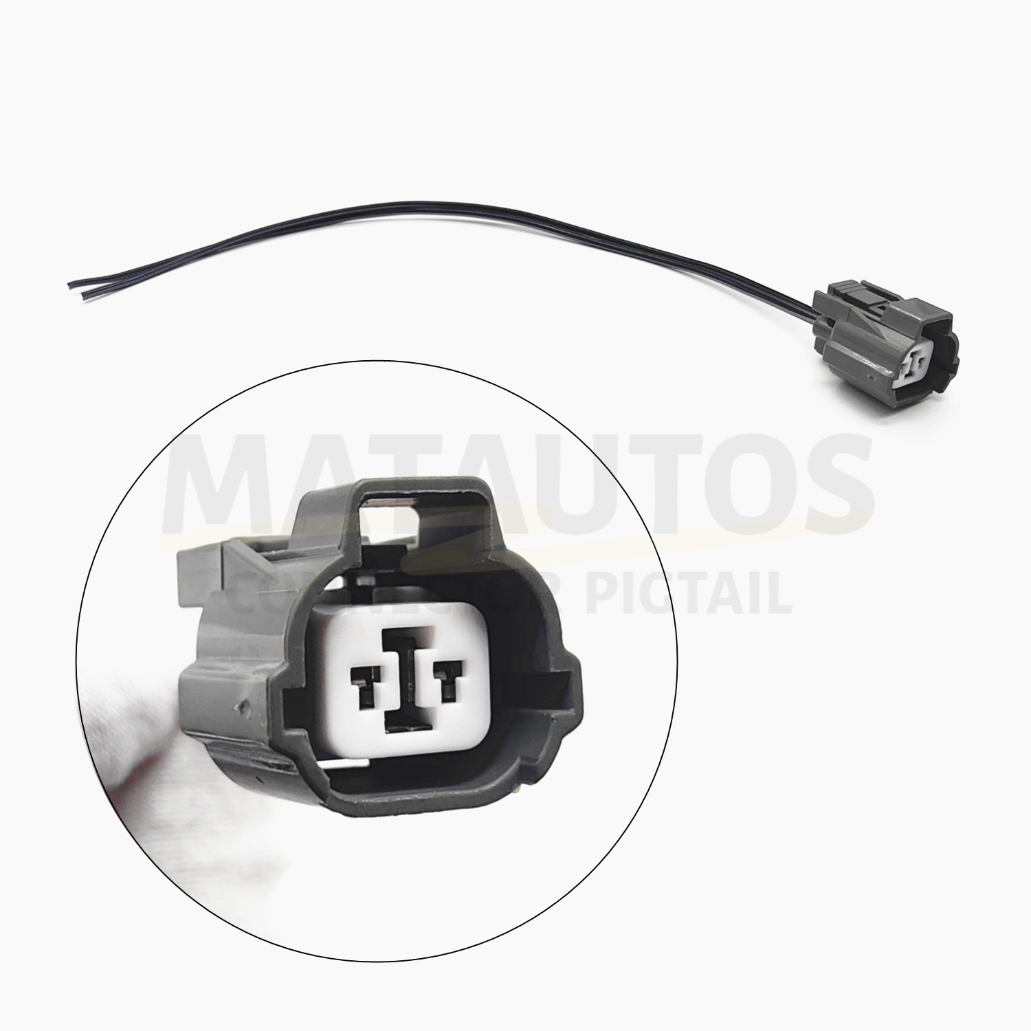 2 Wire ABS Wheel Speed Sensor Connector Repair For Isuzu i-290 i-370 2007-2008