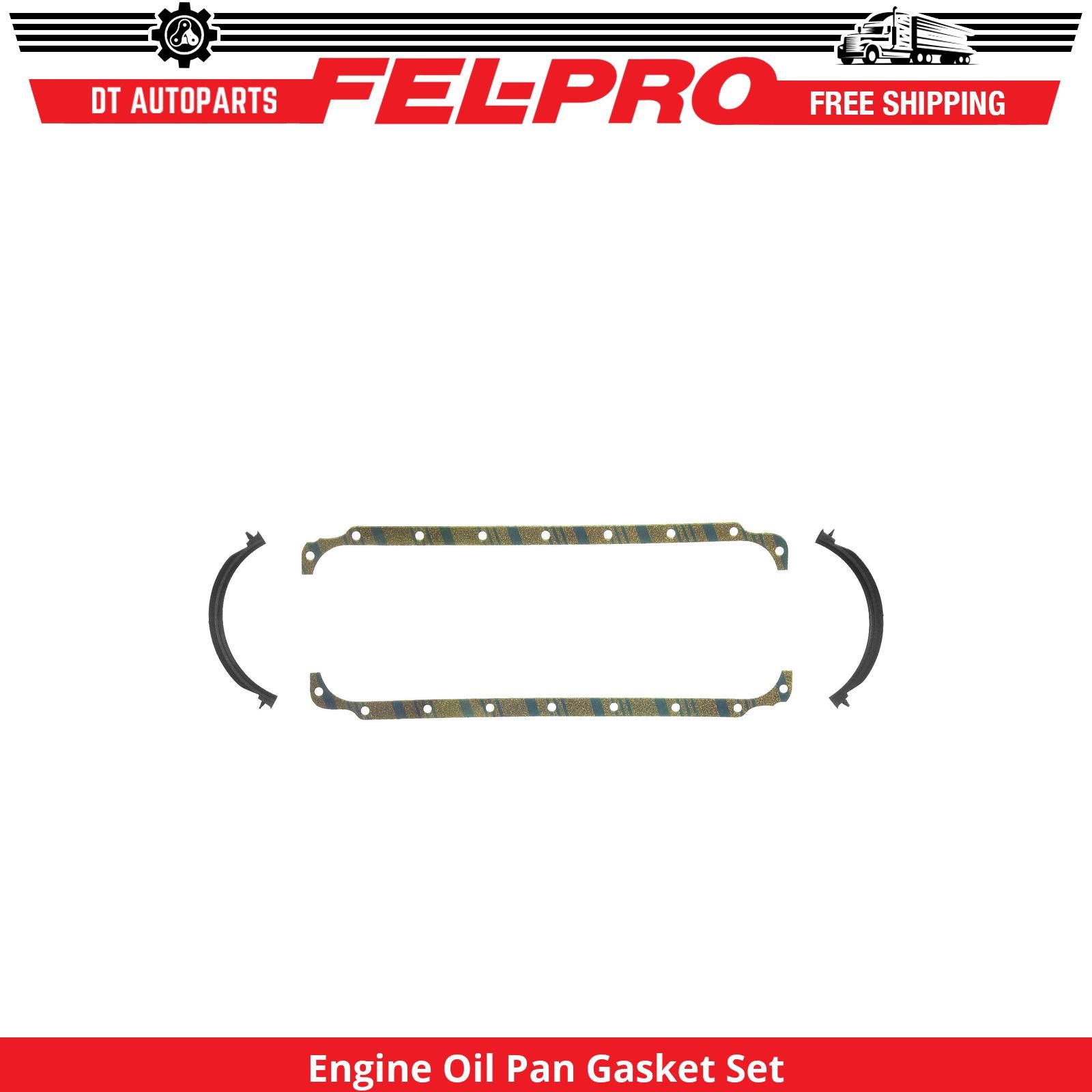 For 1975-1977, 1984-1989 Dodge W100 5.2L V8 Engine Oil Pan Gasket Set Fel-Pro