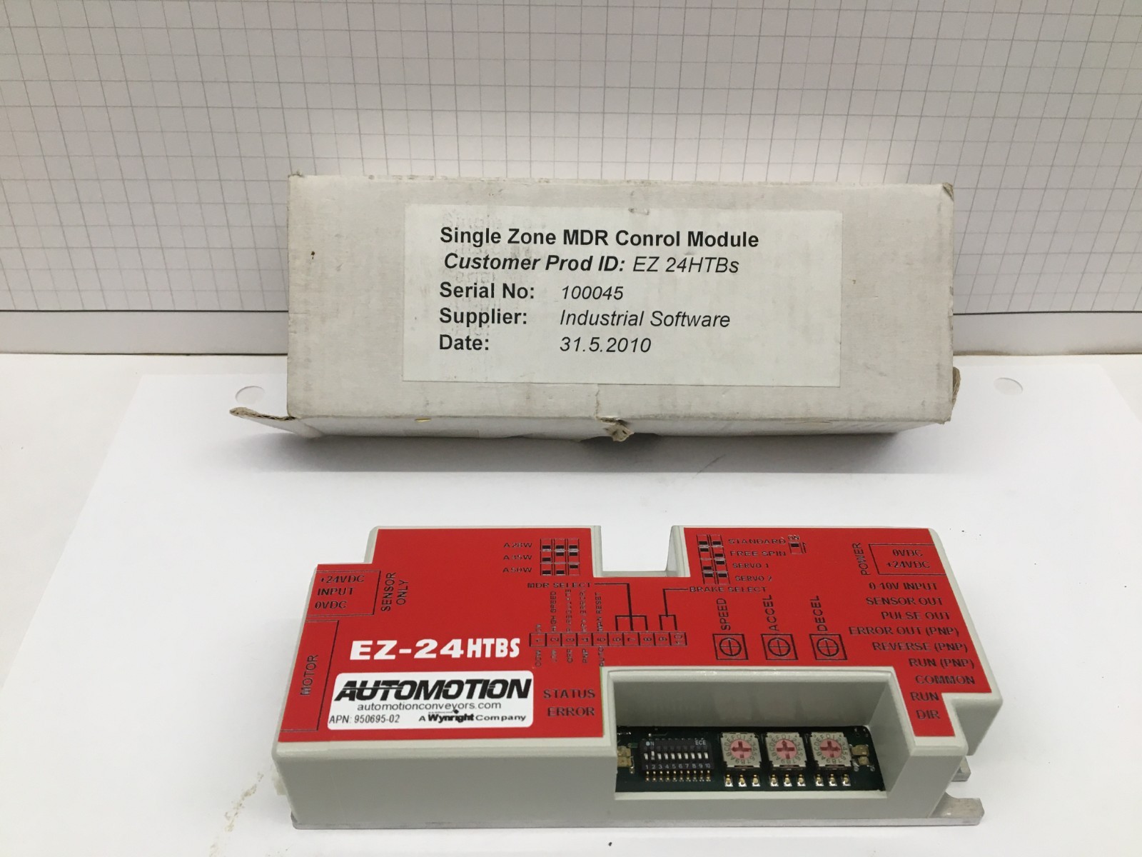 EZ-24HTBs Single Zone MDR Control Module - Automotion Conveyors Wynright