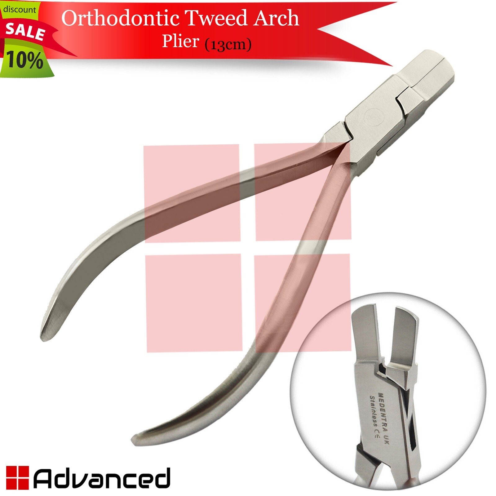 Orthodontic Tweed Arch Bending Forming Pliers Dental Adjusting Archwire Plier