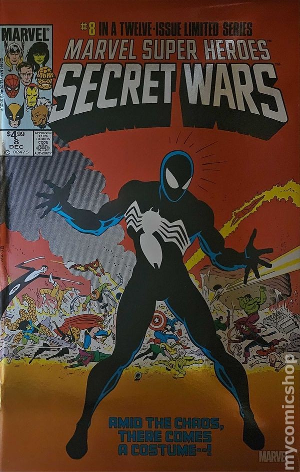 Marvel Super Heroes Secret Wars Facsimile Edition #8B NM 2024 Stock Image