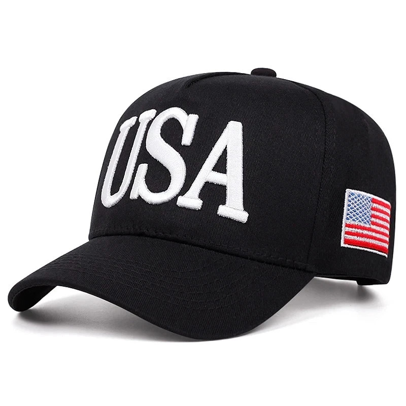 USA Donald Trump America Hat Cap Flag 45 - 47 Men Strapback Logo President New