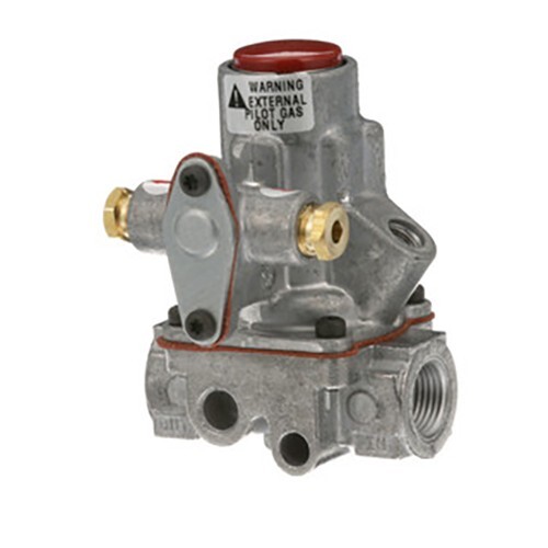 227071 3/8 in BASO Gas Safety Valve w/ 3/16 in Pilot In/Out Replaces Garland