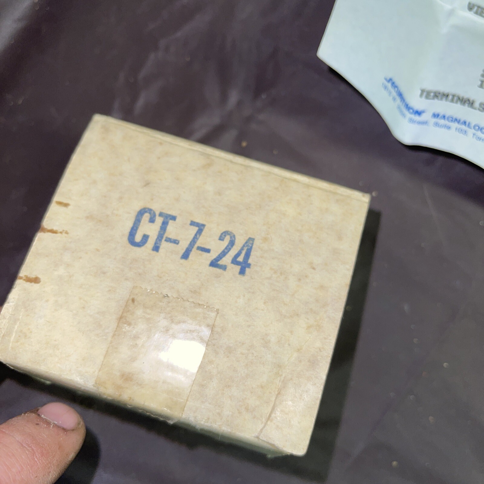 NOS Securitron CT-7-24VAC self contained clock timer