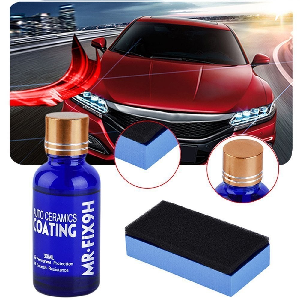 Malcm High Gloss Ceramic Car Coating Kit, Anti-scratch Polish Exterior...