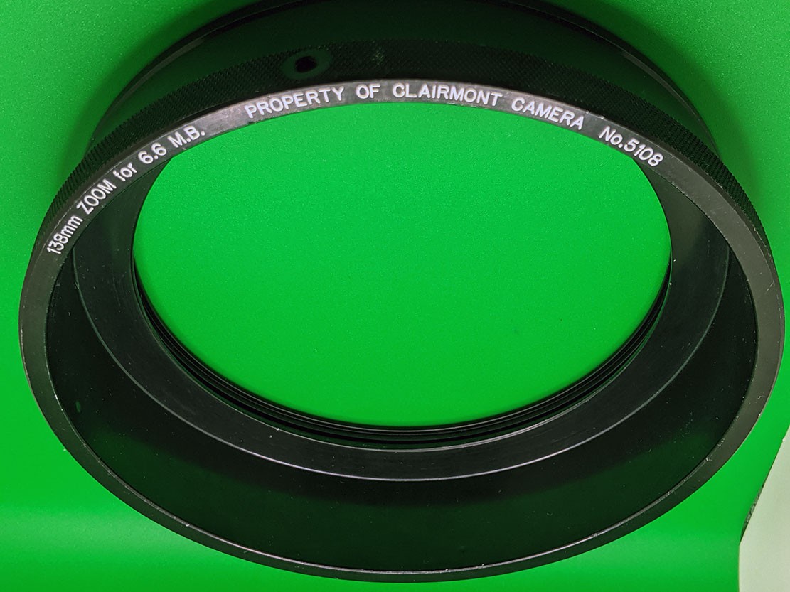 ARRI For Matte Box 6.6, 138mm Filter Ring (161mm Diameter)