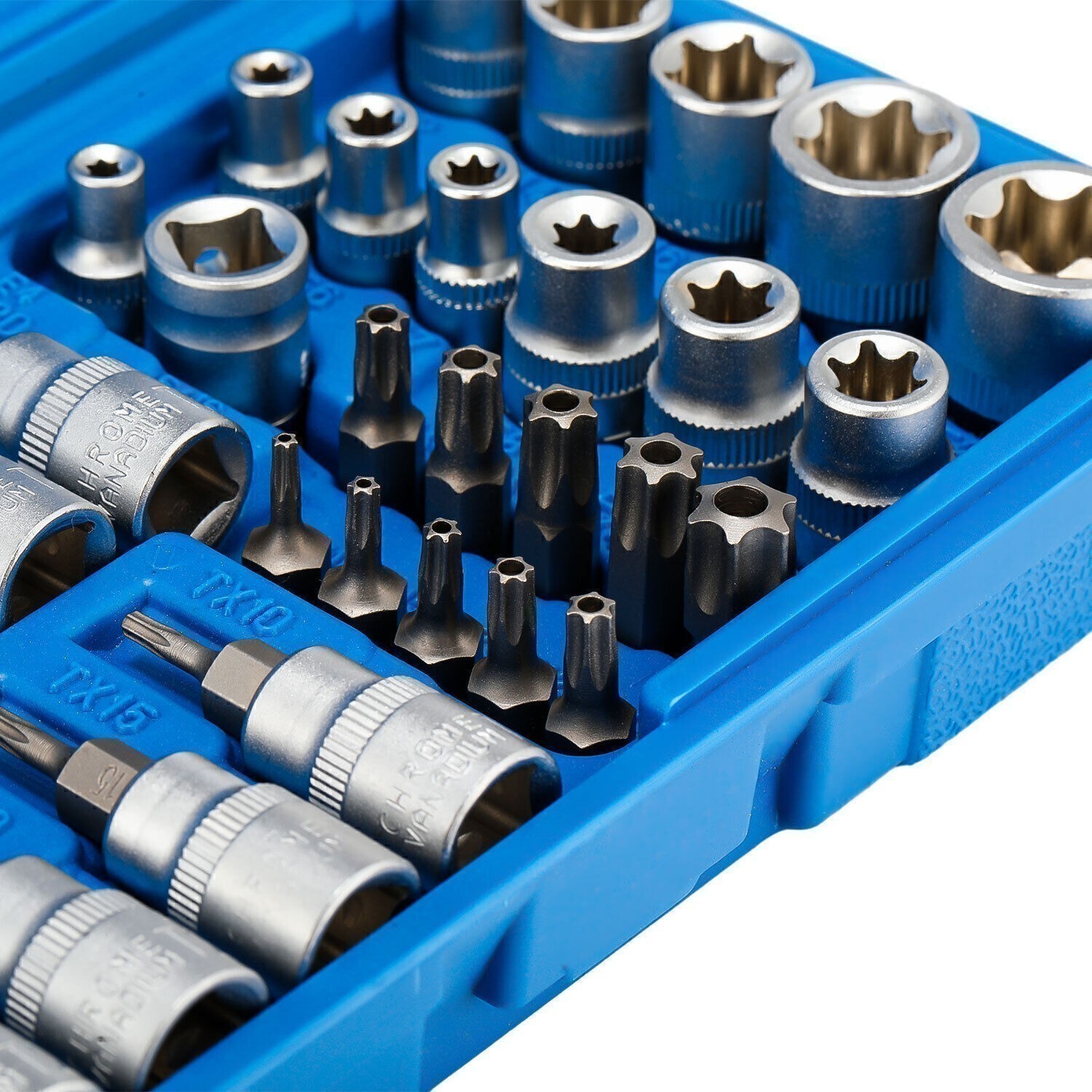 Inverted Torx Socket Master Set E4 to E20 T-Style Bits Tamper Resistant Gearzaar