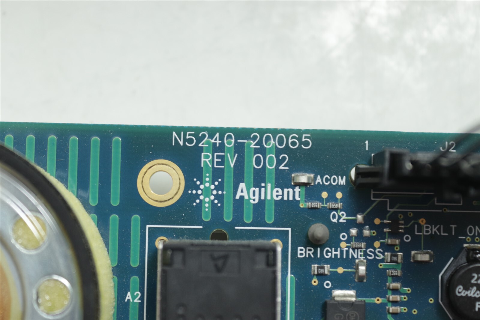Agilent Network Analyzer Keyboard N5240-20065 Rev: 2