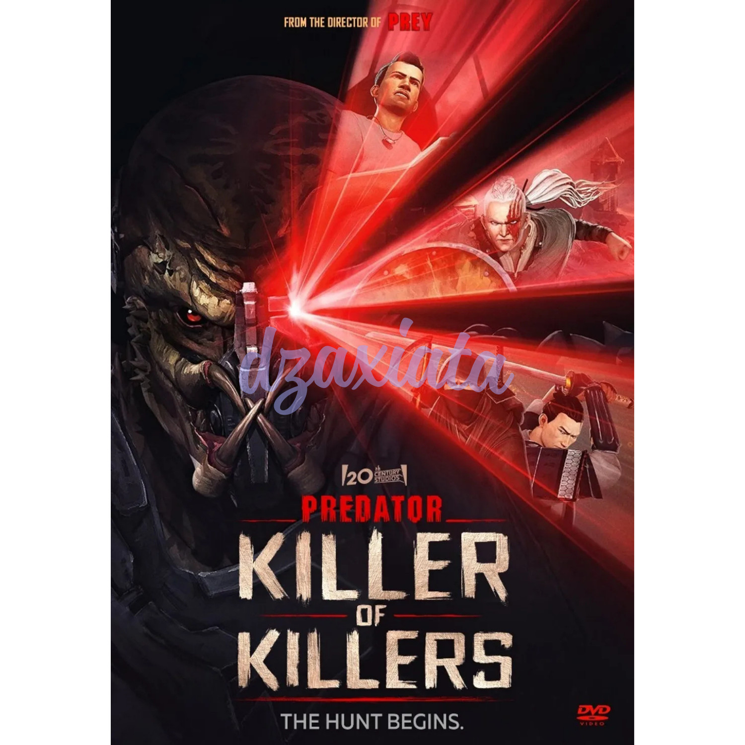 DVD Predator: Killer of Killers (2025) Movie English Audio & Subtitles