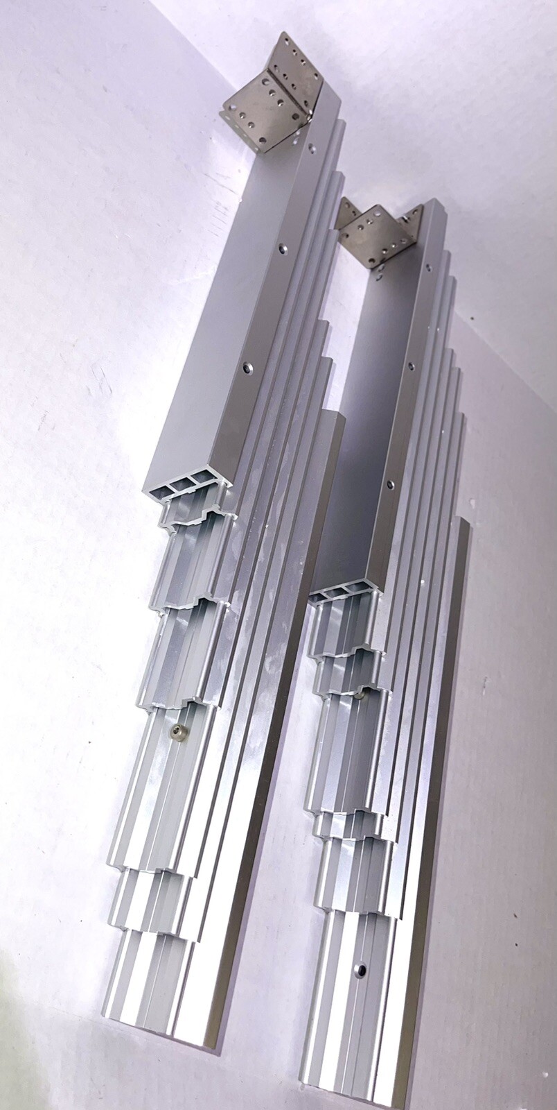Full Extension Table Slide, Aluminum Telescopic Cabinet Table Guide Rail Hing...