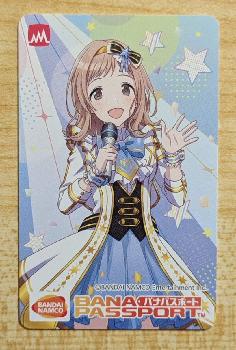 SHIPS FROM USA NEW Bandai Namco BANAPASSPORT Card The Idolmaster Amusement IC