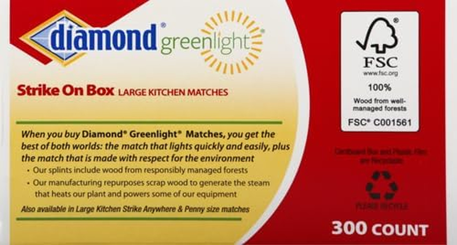 Greenlight Strike on Box Matches, 300 Count, 3 Pack