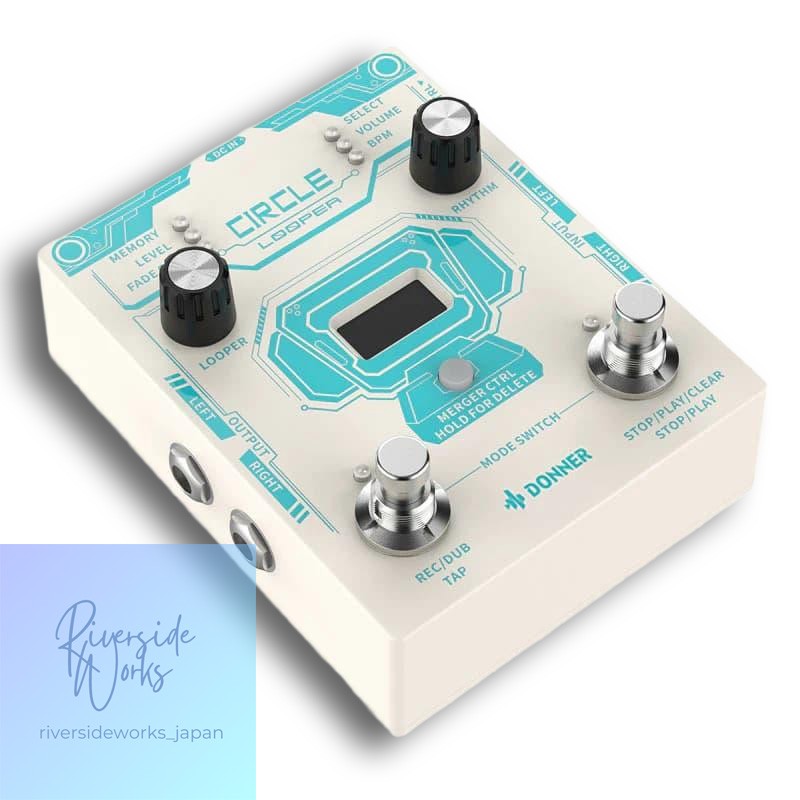 Donner Circle Looper Effect Pedal Looper for Guitar