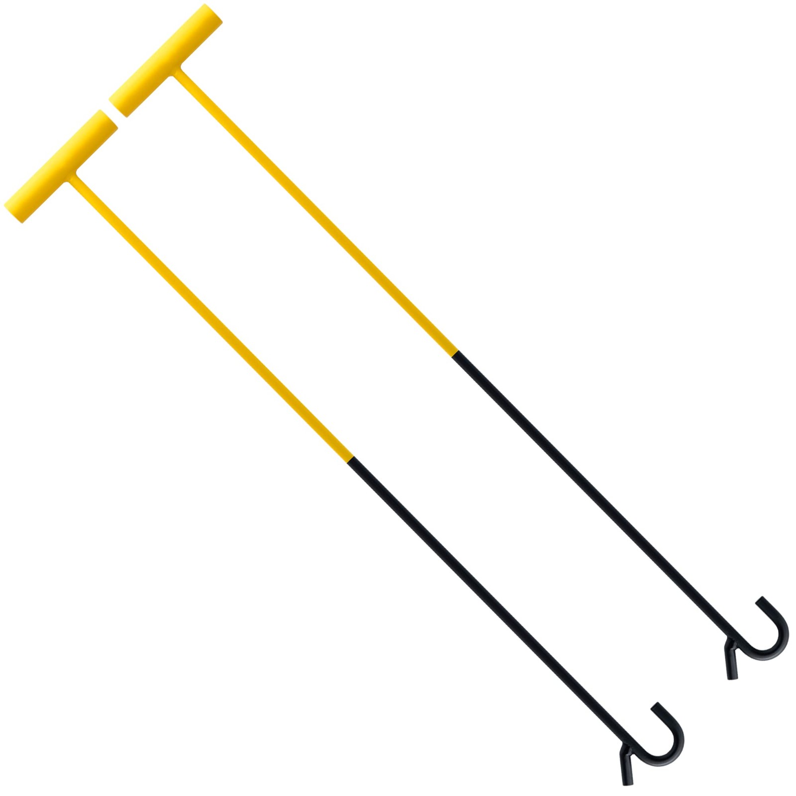 AUTOSwpozo 5th Wheel Pin Puller, 2 Pack 32" Solid Steel Chrome Plated 2-Pack