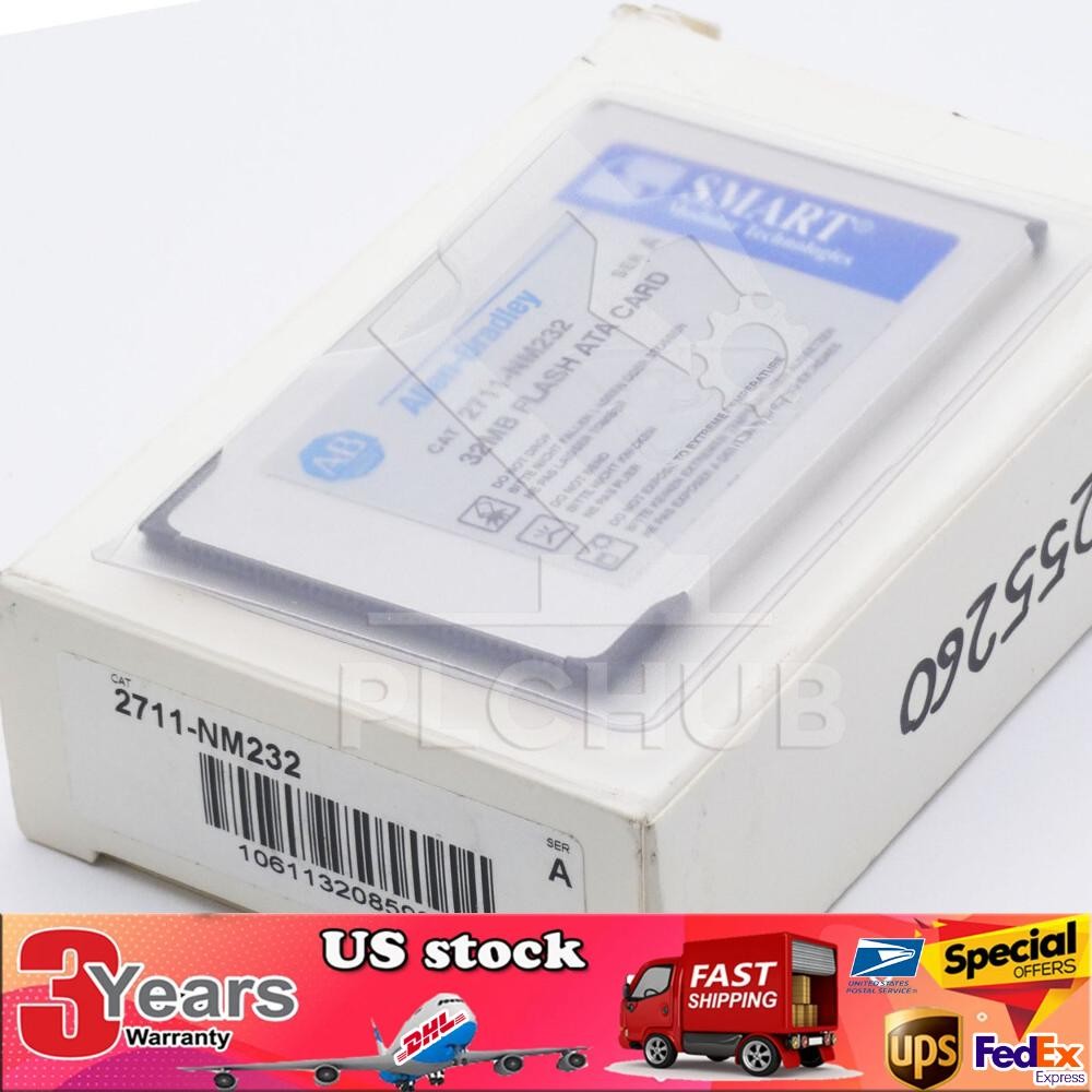 Allen-Bradley 2711-NM232 2711NM232 Ser. 32MB Flash ATA Card US Free Tax