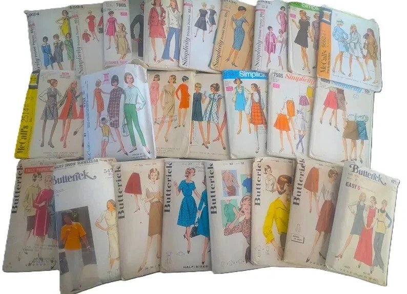 More than Main Pic U Pick 1960s1970s Vintage Sewing Pattern Cut/Uncut
