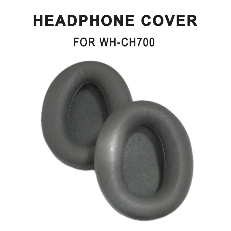 For WH-CH700 CH700 Replacement Protein Leather Memory Foam Ear Pads Cushions