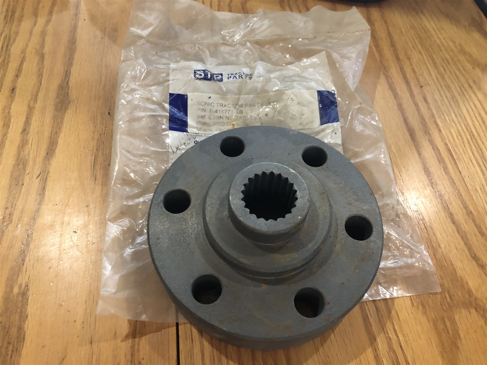 STP F-411777-AB PLATE, PTO DRIVE REFERENCE # E1NNN777AB