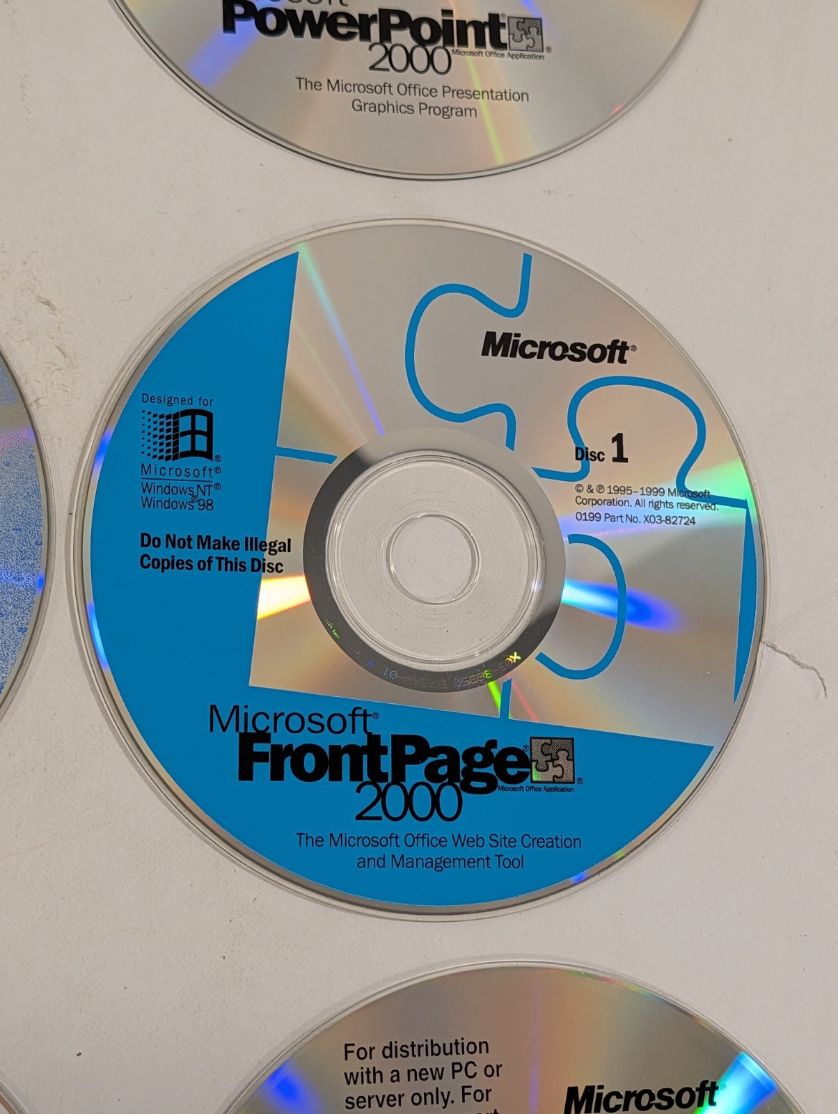 11 Loose Microsoft Windows Software PC CD-ROM Lot | Discs Only