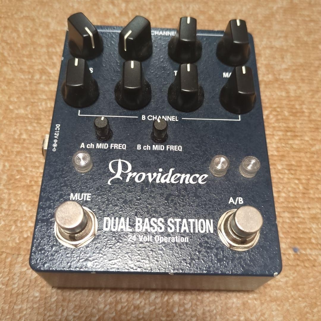 Providence DBS-1 Dual Bass Station Preamp Effects Pedal 24Volt Operation Music