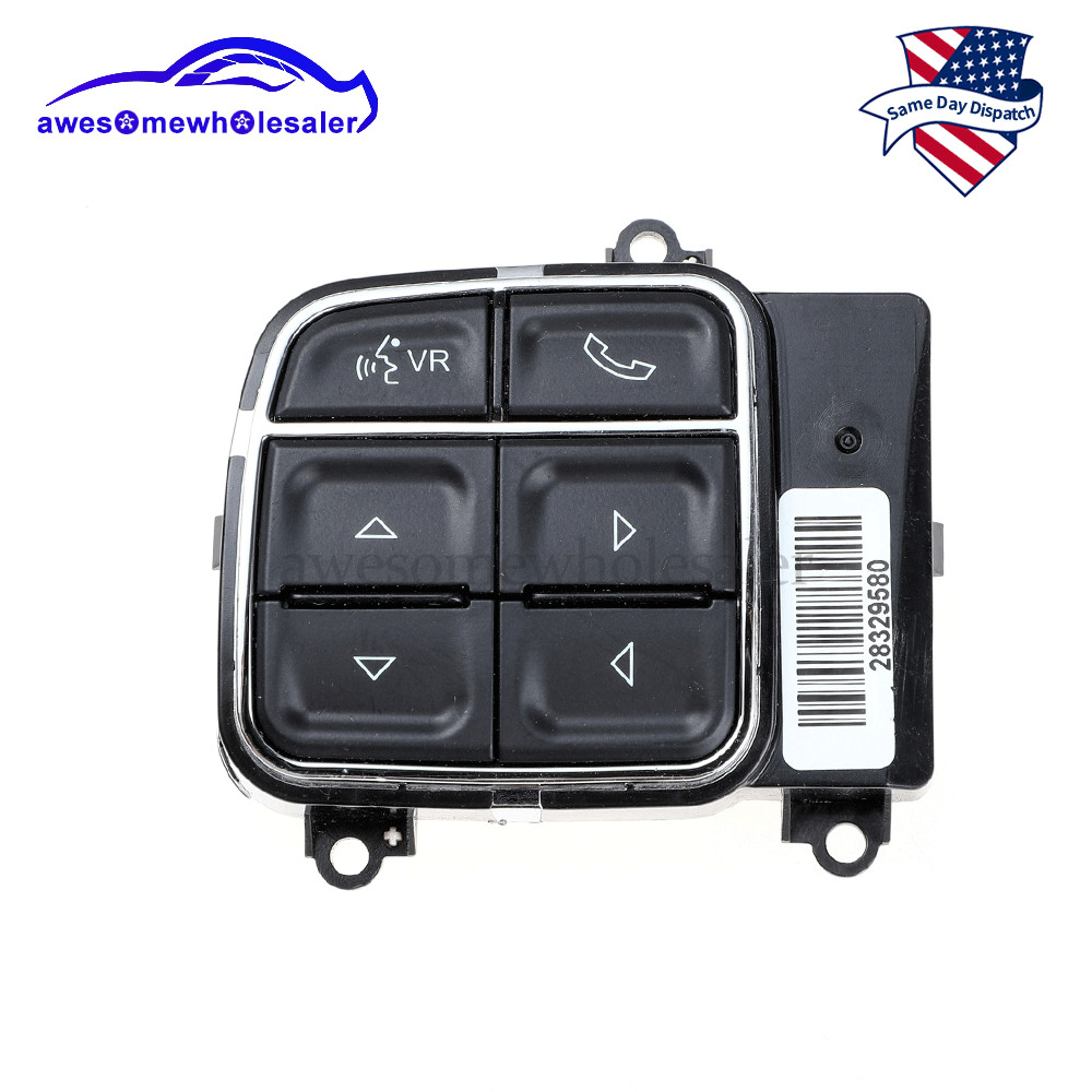 Steering Wheel Button Switch EVIC 56054449AA For 2013-2019 Ram 1500 2500 3500