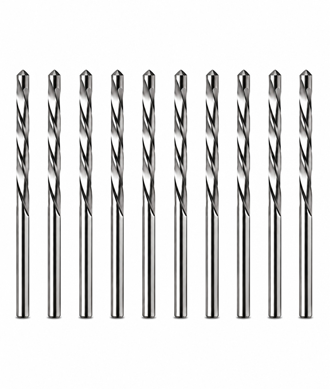 Drywall Cut out Bit 5/32" GuidePoint Cutout Drill Bit Rotary Gypsum Board -10Pcs