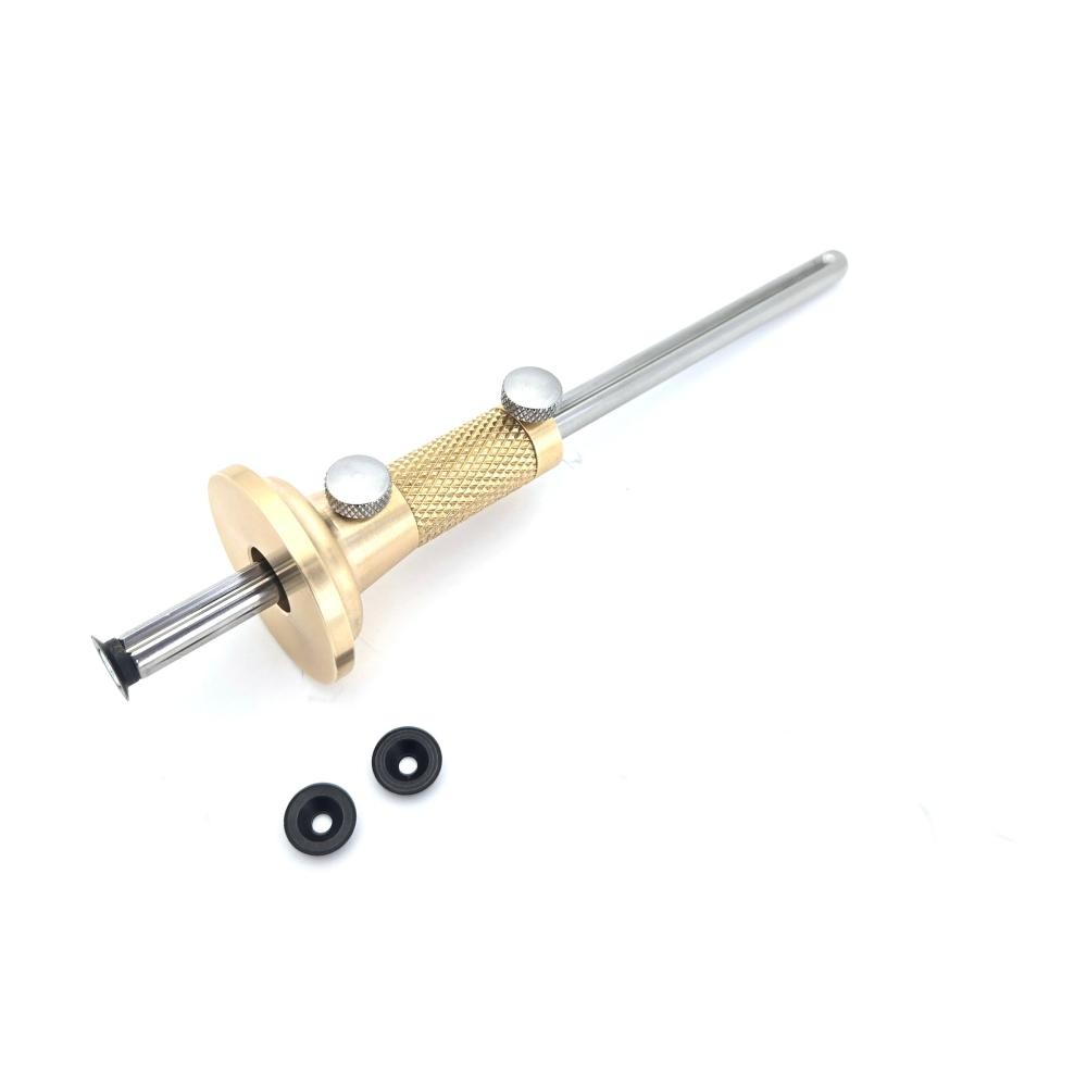 Taytools Solid Brass Wheel Marking Cutting Gauge with Micro Adjust and 2 Extra C