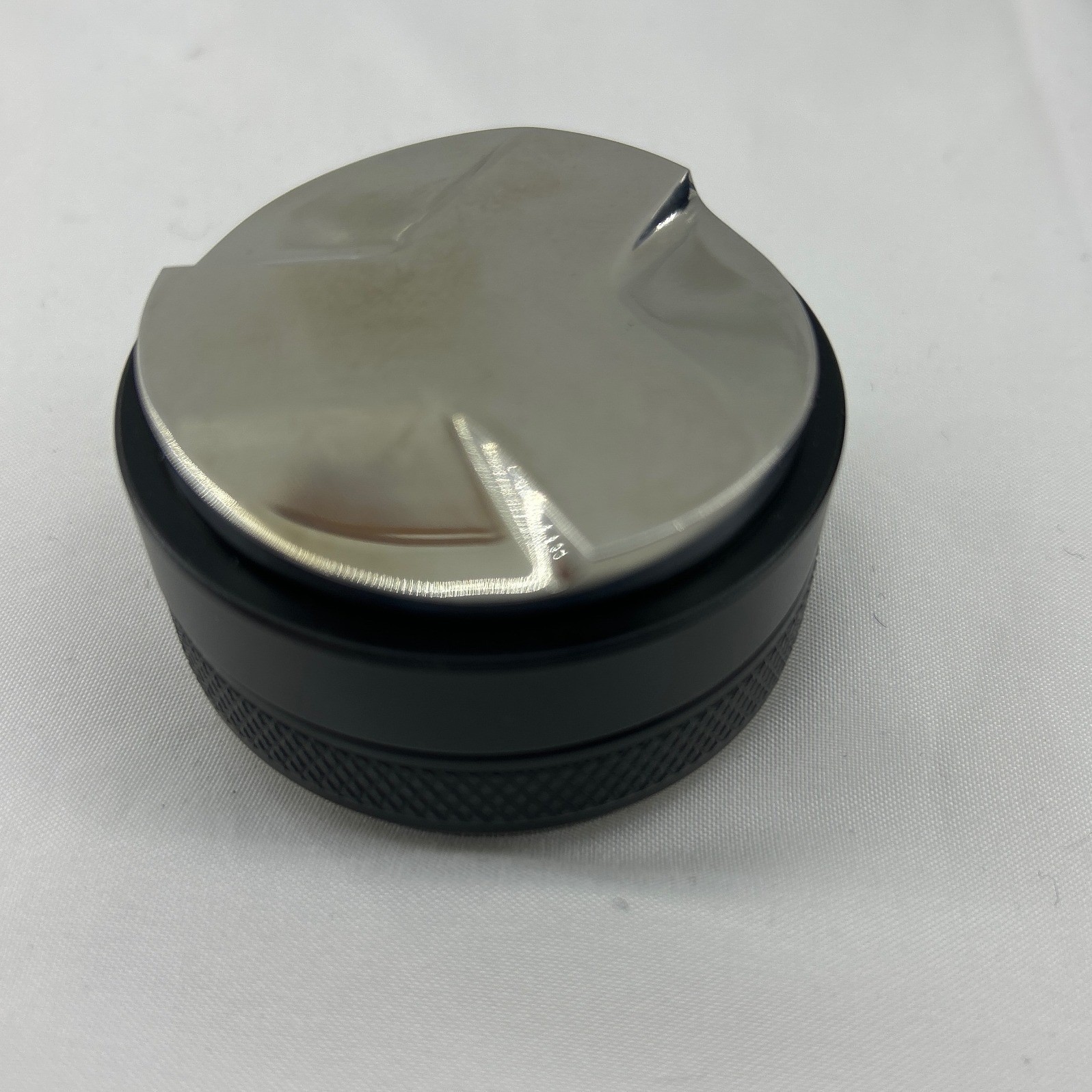 53mm Espresso Coffee Distributor and Tamper Dual Head Adjustable Leveler Tool