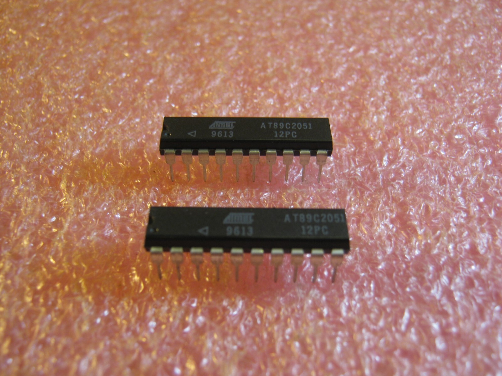 AT89C2051-12PC Lot of 2 NOS from Atmel