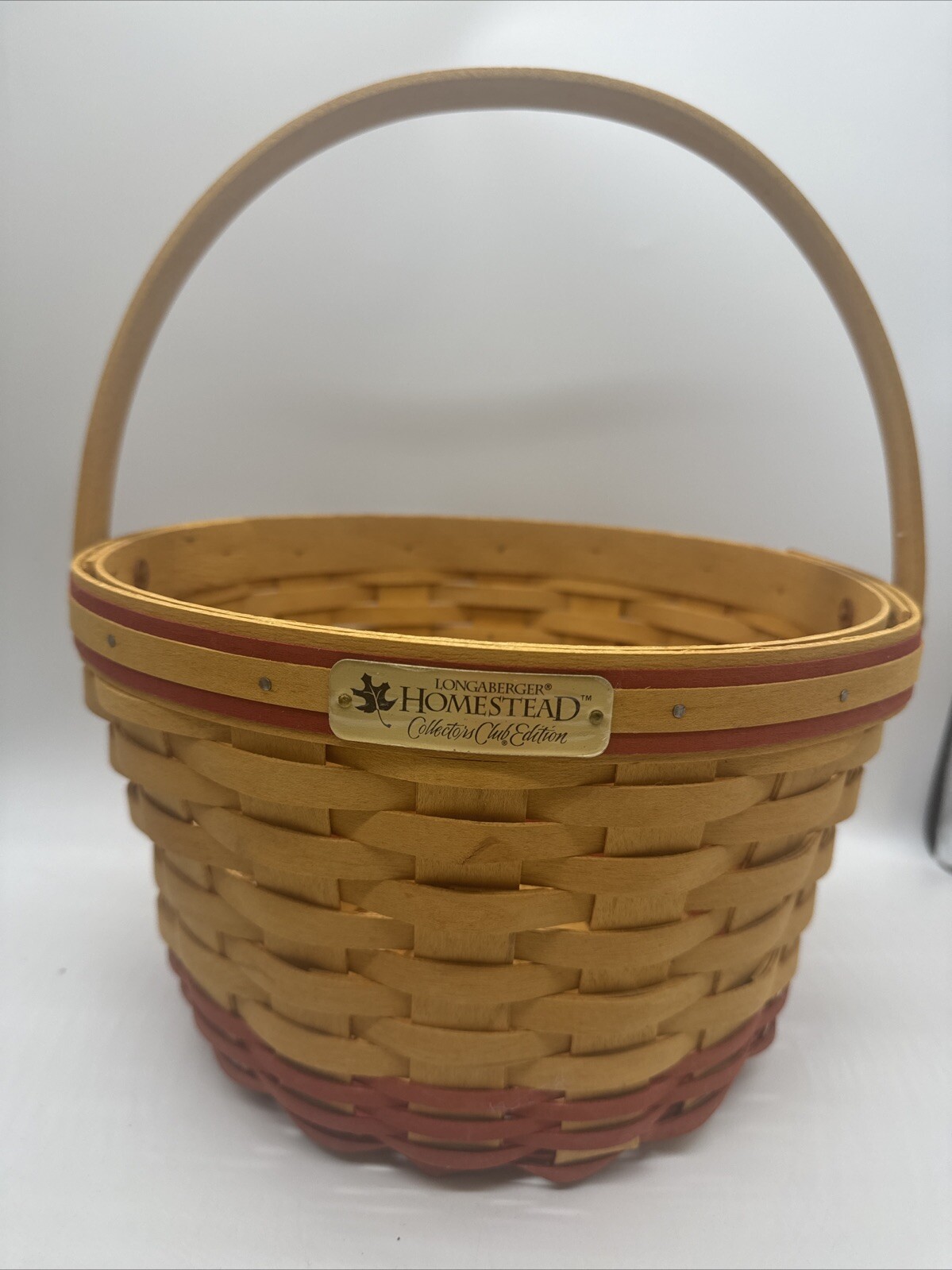 Longaberger 1999 Homestead Collectors Club Edition Basket