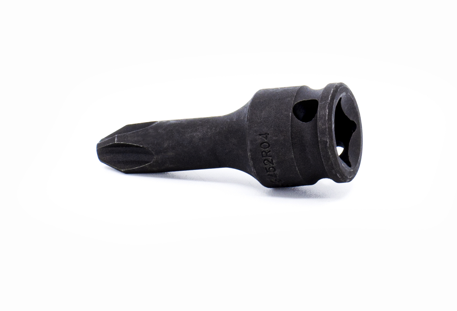 Genius Tools 3/8" Dr. PH.4 Philips Impact Bit Socket, 52mmL (CR-Mo) - 3452R04