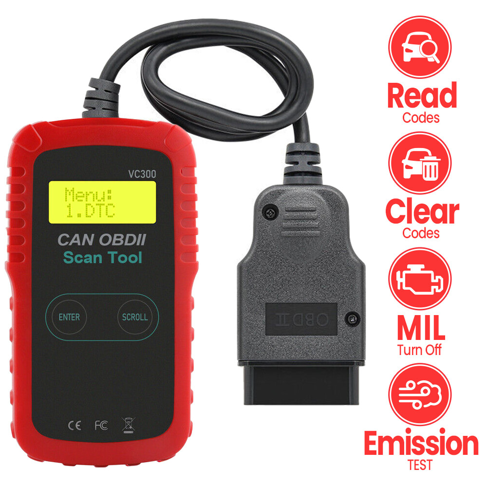 Check & Reset Engine Fault Light  OBD2 Code Reader Scanner Car Diagnostic Tool