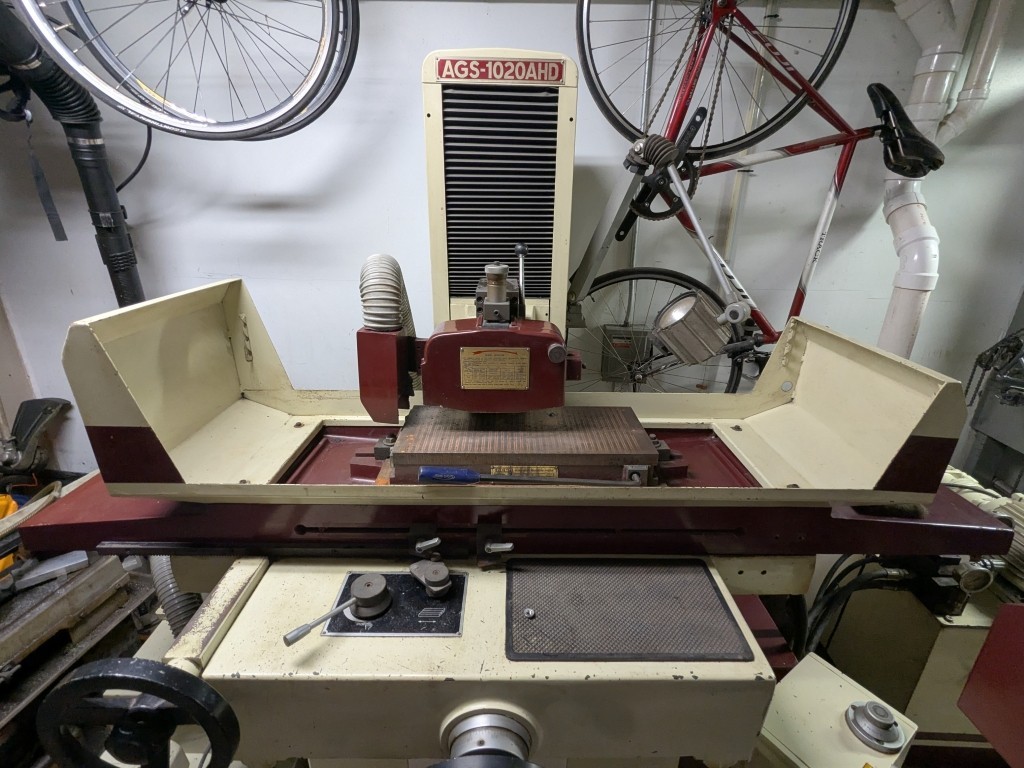 Acer Model: AGS-1020AHD. 3 Axis Automatic Surface Grinder.
