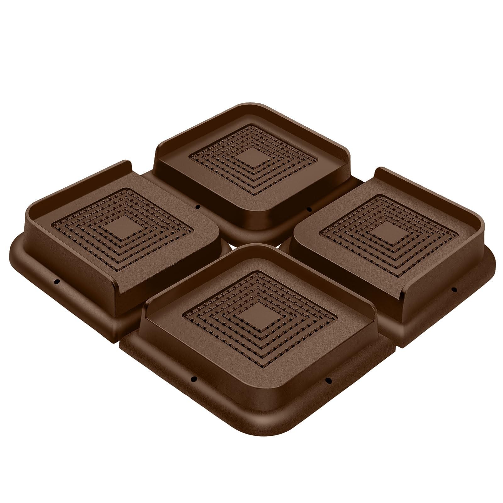 Bed Risers 1 Inch Heavy Duty, Furniture Risers for Bed Desk Table Sofa Couch,...