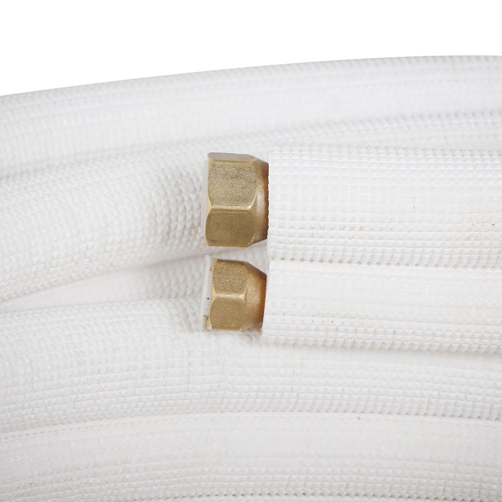 50FT Mini Split Line Set 3/8" & 5/8" Install Kit For Mini Split Heat Pump System