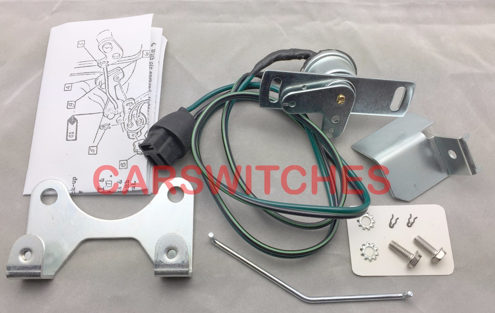 1964-1968 OLDSMOBILE CUTLASS 442 - 4 Speed Muncie Trans BACKUP LIGHT SWITCH Kit