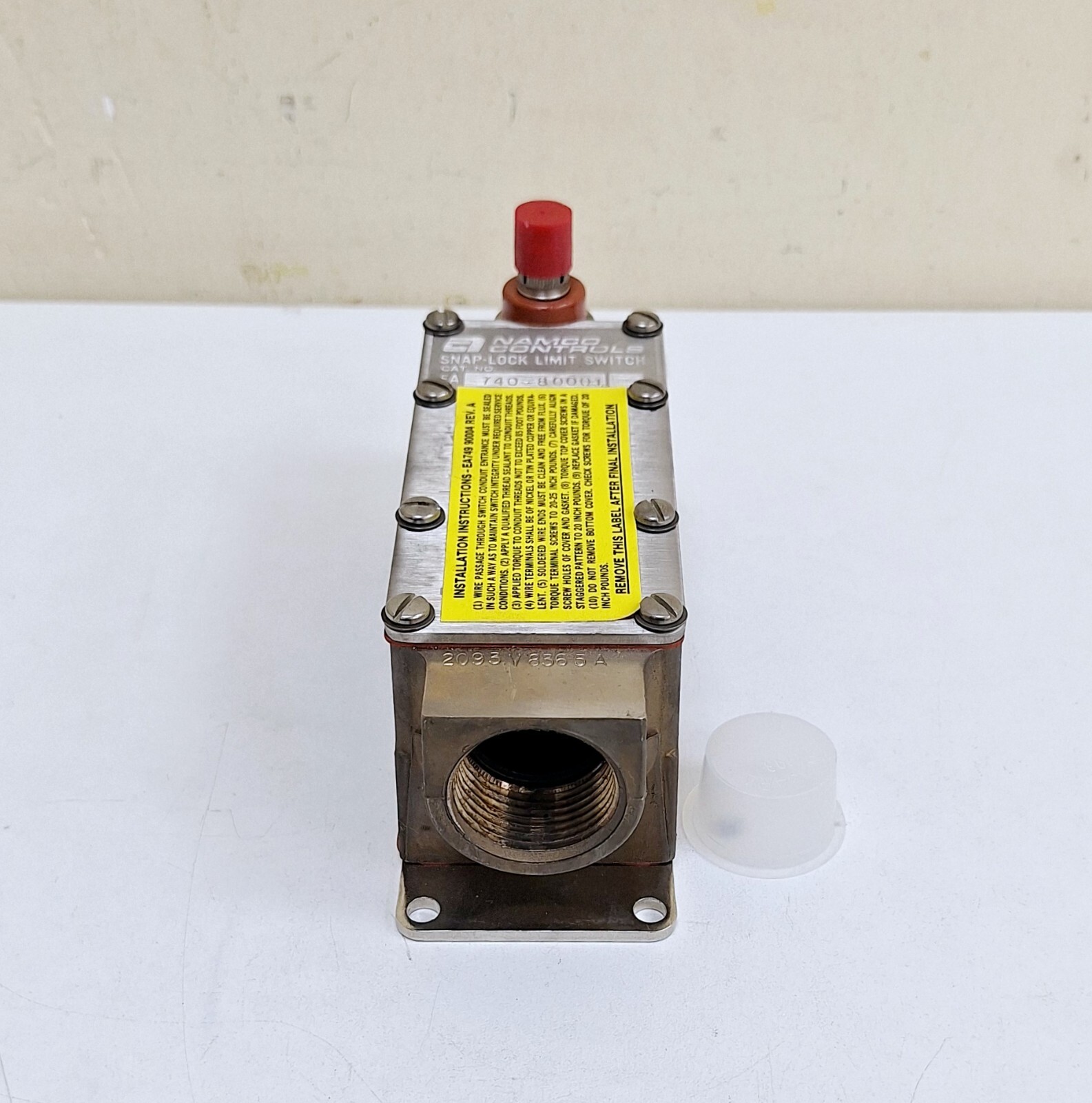 Namco Controls EA-740-80001 Snap-Lock Limit Switch