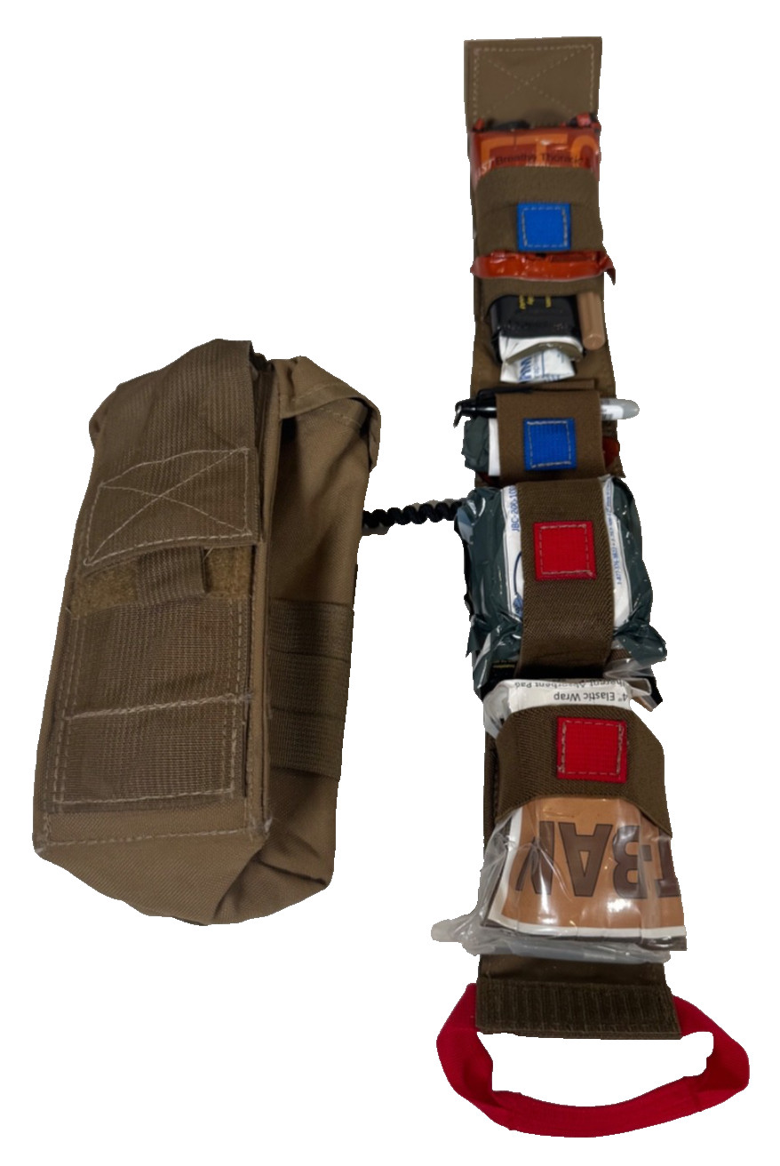 Chinook Medical TMK IFAK First Aid Kitl Pouch & Insert with Medical Contents